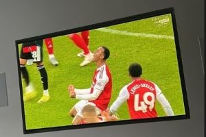 密切关注队友表现！马杜埃凯晒看球照，称赞加布里埃尔为“野兽”