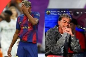 首场国家德比失利，亚马尔父亲更新社媒：回头见